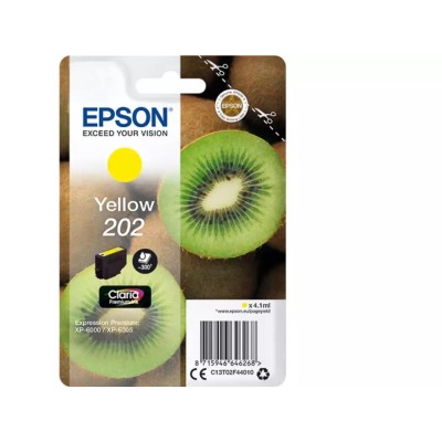 Cartouche d'encre Original EPSON 202 (C13T02F44010) Jaune