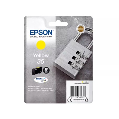 Cartouche d'encre Original EPSON 35 (C13T35844010) Jaune