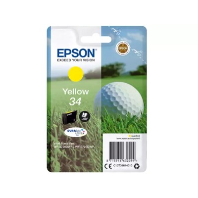 Cartouche d'encre Original EPSON 34 (C13T34644010) Jaune