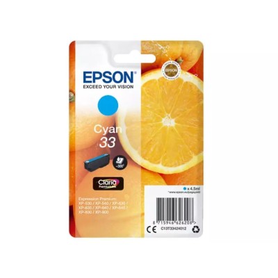 Cartouche d'encre Original EPSON 33 (C13T33424012) Cyan