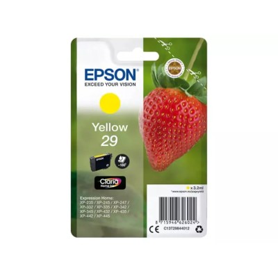 Cartouche d'encre Original EPSON 29 (C13T29844012) Jaune