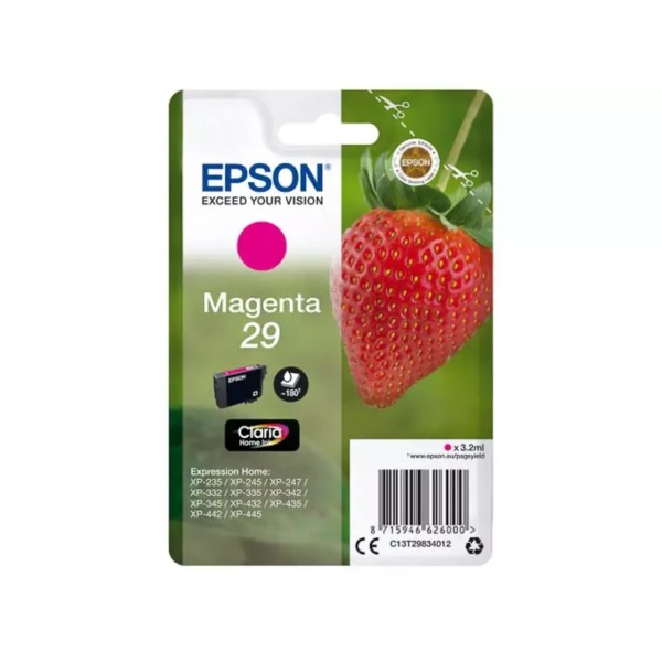 Cartouche d'encre EPSON 29 (C13T29834012) Magenta