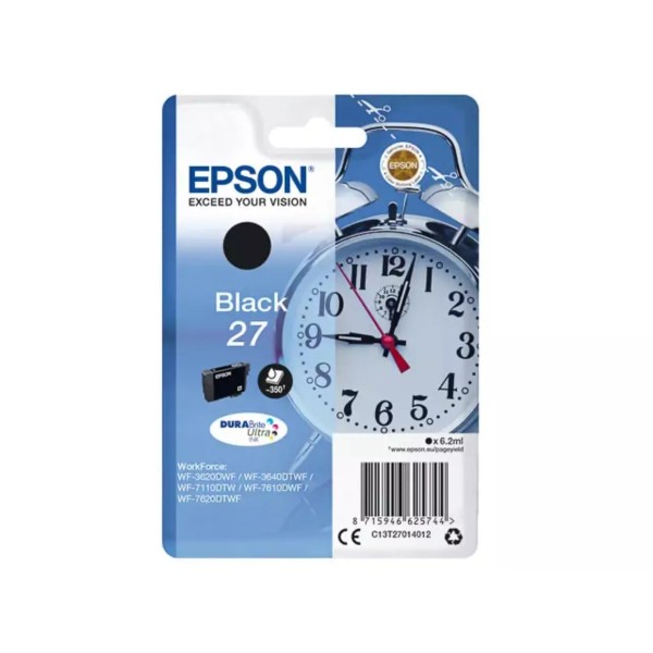 Cartouche d'encre EPSON 27 (C13T27014012) Noir