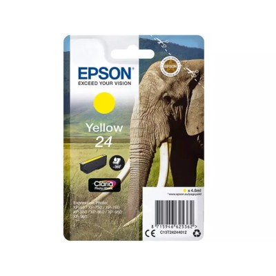 Cartouche d'encre Original EPSON 24 (C13T24244012) Jaune