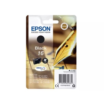 Cartouche d'encre Original EPSON 16 (C13T16214012) Noir