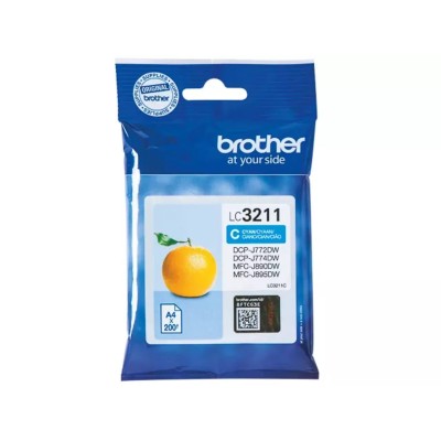 Cartouche d'encre Original Brother LC-3211 Cyan