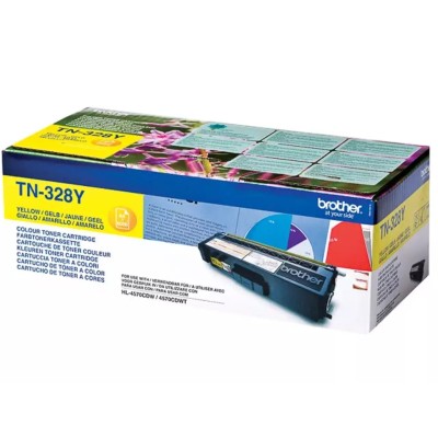 Toner Original Brother TN 328 Jaune