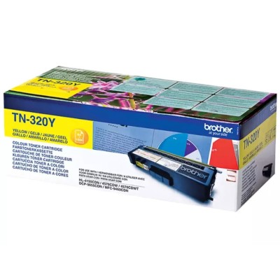 Toner Original Brother TN 320 Jaune