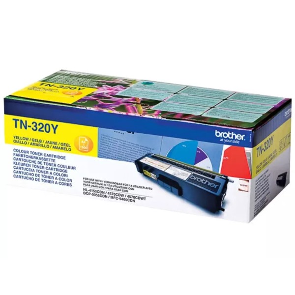 Toner Brother TN 320 Jaune