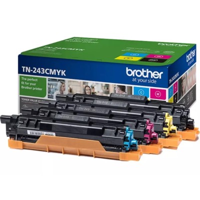 Toner Original Brother TN 243 4 couleurs Multipack