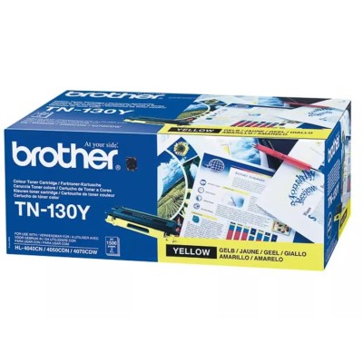 Toner Original Brother TN 130 Jaune