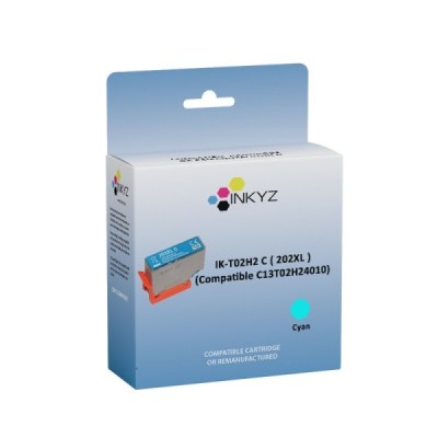 Cartouche Compatible EPSON 202XL (C13T02H24010) Cyan