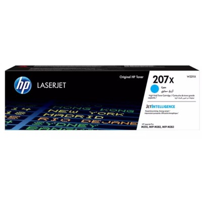 Toner Original HP 207X (W2211X) Cyan