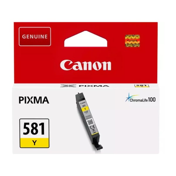 Cartouche d'Encre Canon CLI-581 (2105C001) Jaune