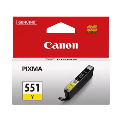 Cartouche Original Canon CLI-551 (6511B001) Jaune