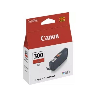 Cartouche Original Canon PFI-300 (4199C001) Rouge