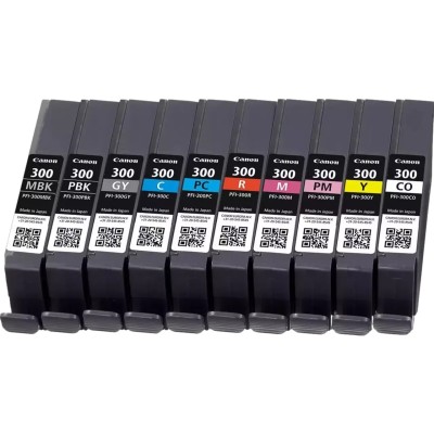 Cartouche Original Canon 10X PFI-300  (4192C008) Multipack