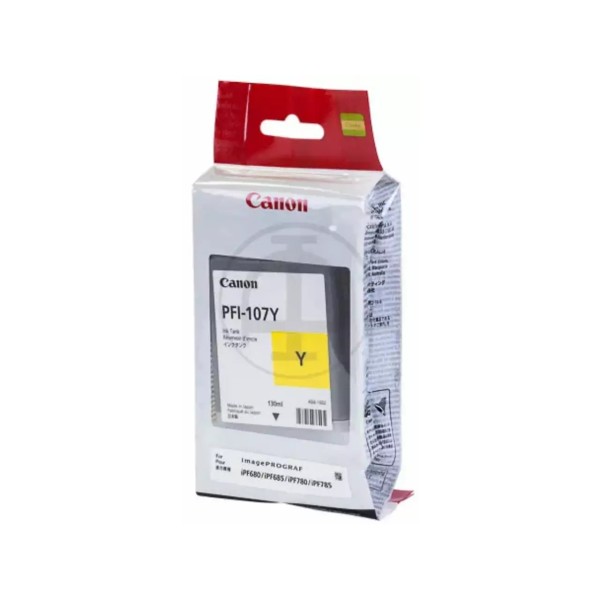 Cartouche d'Encre Canon PFI-107 (6708B001) Jaune