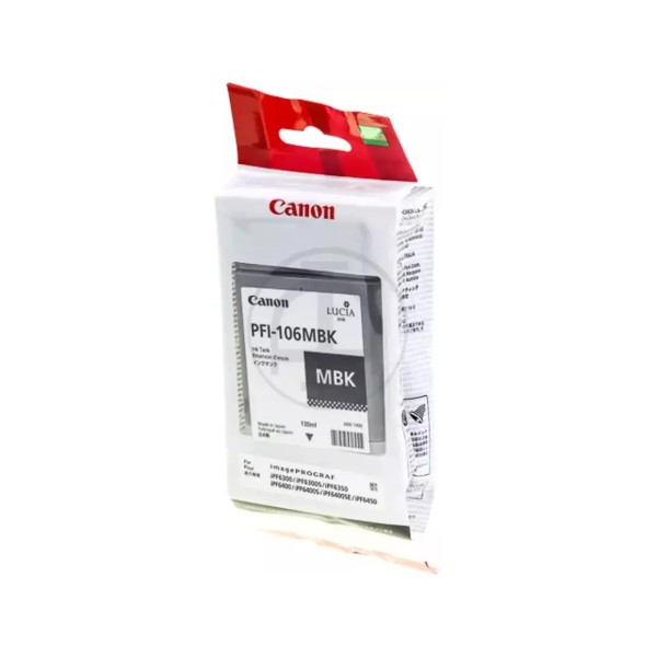 Cartouche d'Encre Canon PFI-106 (6620B001) Noir Mat
