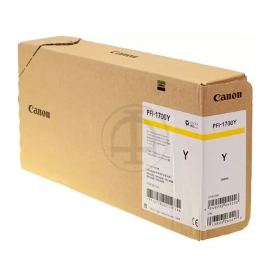 Cartouche Original Canon PFI-1700 (0778C001) Jaune