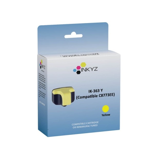 Cartouche Compatible HP 363 (C8773EE) Jaune XL