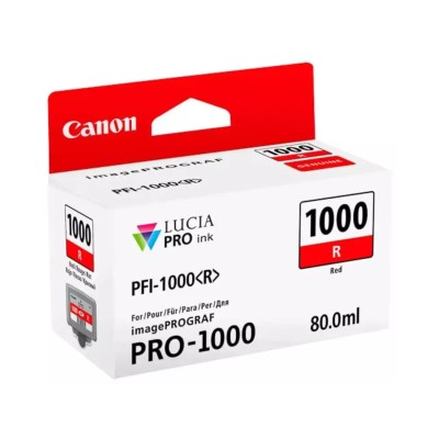 Cartouche Original Canon PFI-1000 (0554C001) Rouge