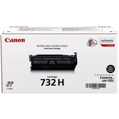 Toner Original Canon 732H (6264B002) Noir