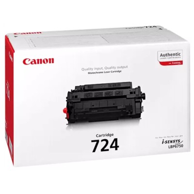 Toner Original Canon 724 (3481B002) Noir