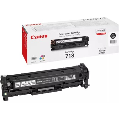 Toner Original Canon 718 (2662B002) Noir