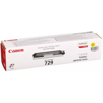 Toner Original Canon 729 (4367B002) Jaune