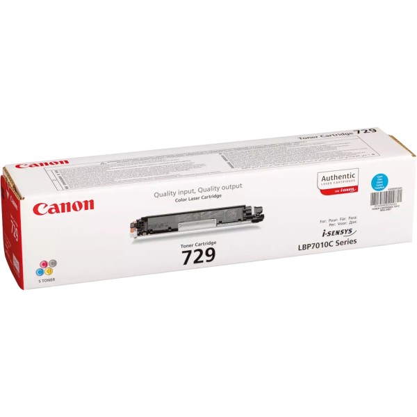 Toner Canon 729 (4369B002) Cyan