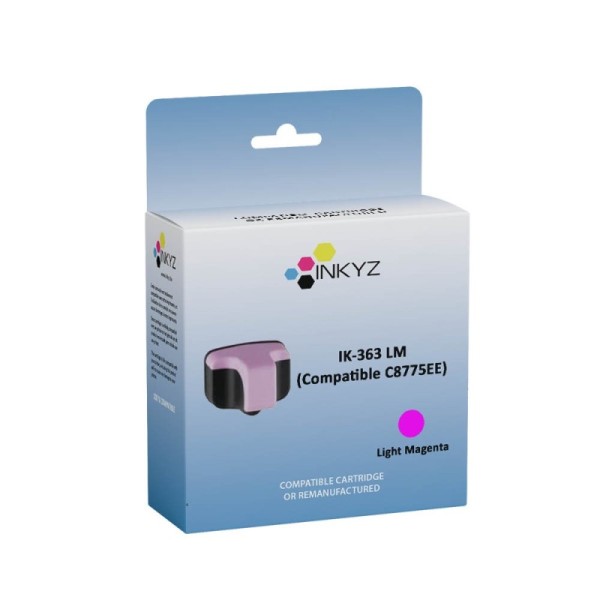 Cartouche Compatible HP 363 (C8775EE) Light Magenta XL