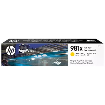 Cartouche Original HP 981X (L0R11A) Jaune