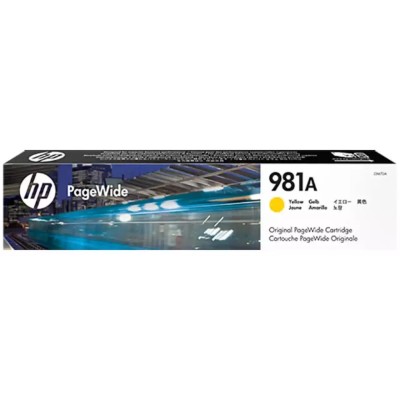 Cartouche Original HP 981A (J3M70A) Jaune