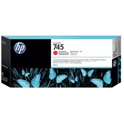 Cartouche Original HP 745 HC (F9K06A) Rouge