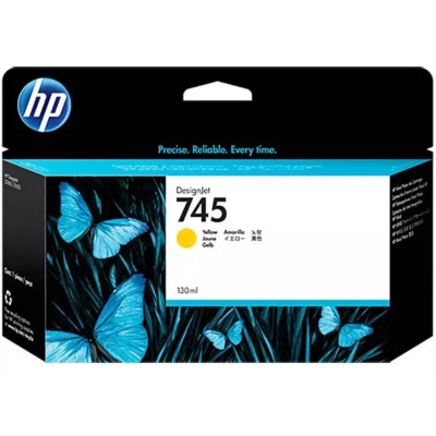 Cartouche Original HP 745 (F9J96A) Jaune