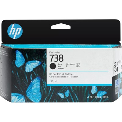 Cartouche Original HP 738 (498N4A) Noir