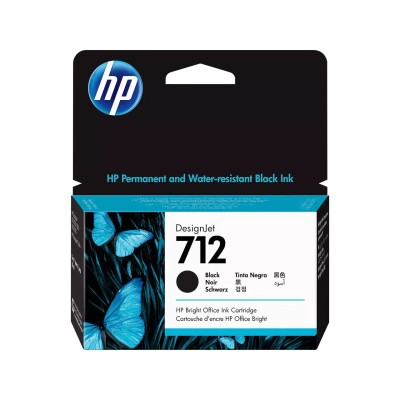 Cartouche Original HP 712 (3ED70A) Noir