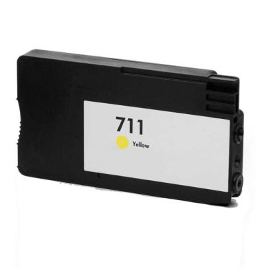 Cartouche Compatible HP 711 (CZ132A) Jaune