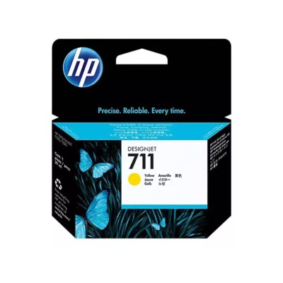 Cartouche Original HP 711 (CZ132A) Jaune