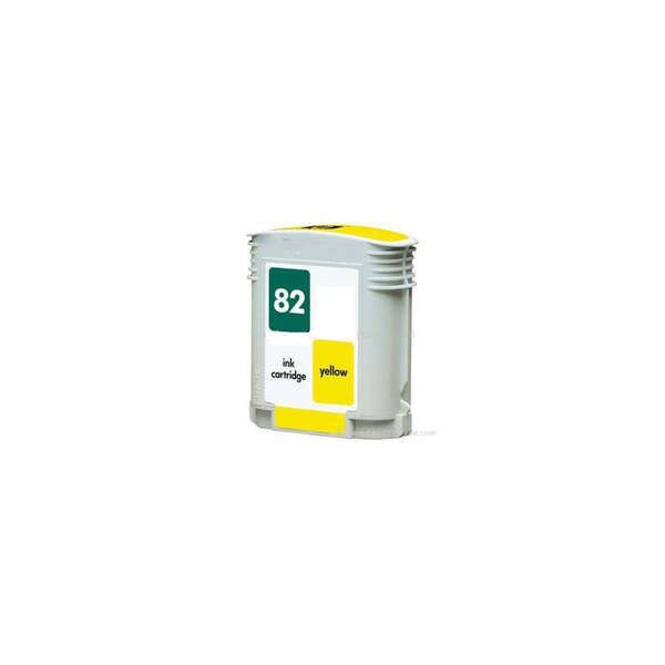 Cartouche Compatible HP 82 (C4913A) Jaune