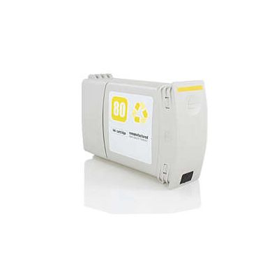 Cartouche Compatible HP 80 (C4848A) Jaune