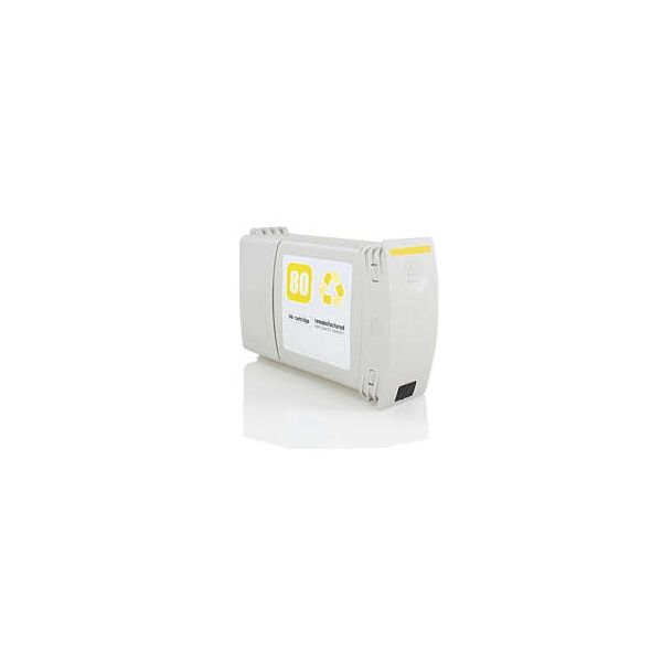 Cartouche Compatible HP 80 (C4848A) Jaune