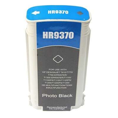 Cartouche Compatible HP 72 (C9370A) Photo Noir