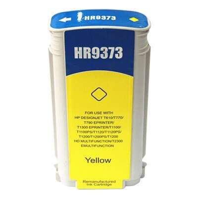 Cartouche Compatible HP 72 (C9373A) Jaune