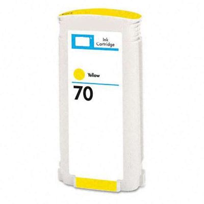 Cartouche Compatible HP 70 (C9454A) Jaune