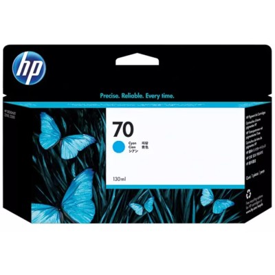 Cartouche Original HP 70 (C9452A) Cyan