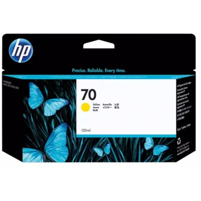 Cartouche Original HP 70 (C9454A) Jaune