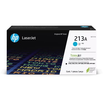 Toner Original HP 213A (W2131A) Cyan