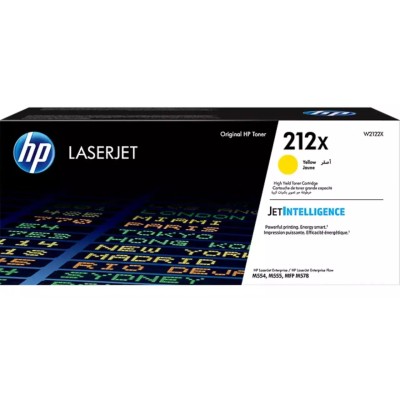 Toner original HP 212X (W2122X) Jaune